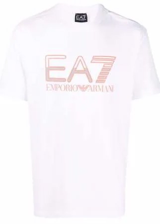 Ea7 Emporio Armani футболка с логотипом