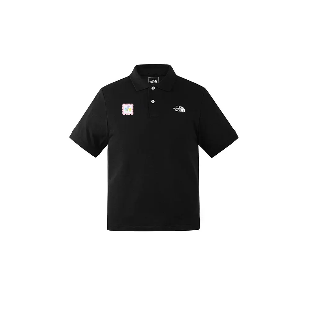 Рубашка поло мужская черная The North Face, черный