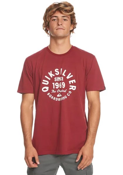 Футболка Quiksilver, красный