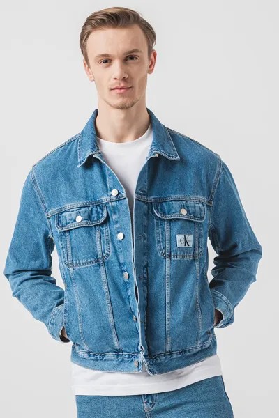Джинсовая куртка 90-х годов Calvin Klein Jeans, синий