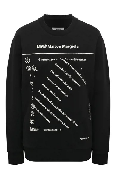 Хлопковый свитшот MM6