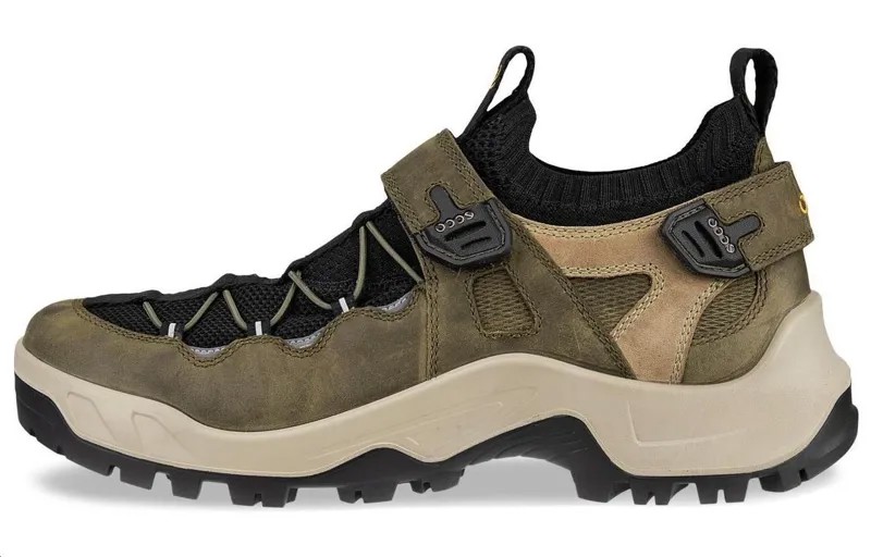 Кроссовки ecco Off-road Series Lifestyle Shoes Men Low-top Green, зеленый