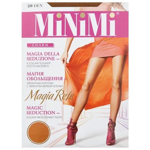 Колготки MiNiMi Magia Rete 20 den, размер 4-L, noce (коричневый)