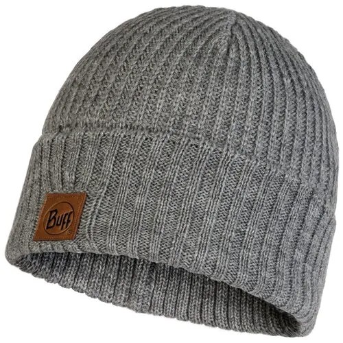 Вязаная шапка Buff Hat Knitted Rutger Melange Grey