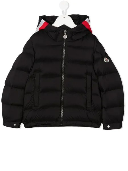Moncler Enfant пуховик с капюшоном