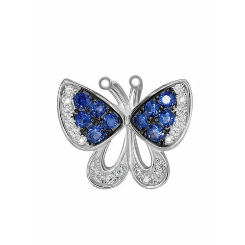 Подвеска VALTERA, серебро, 925 проба, нанокристалл, фианит