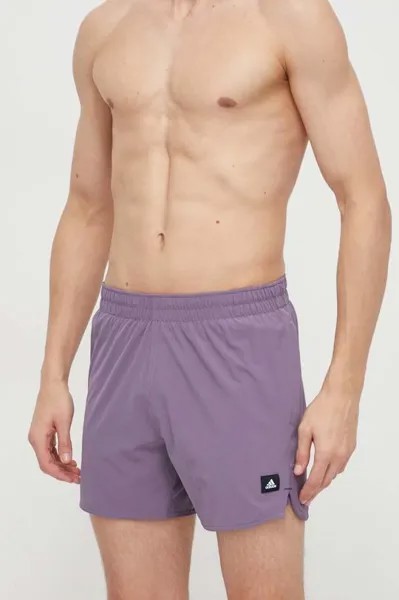 Плавки adidas, фиолетовый