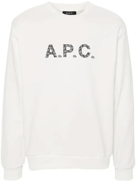 A.P.C. толстовка Timothy, белый