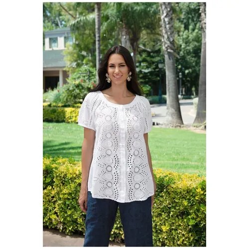 Туника Fresh Cotton, размер 46, белый