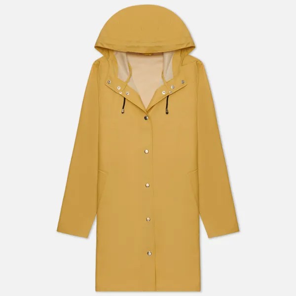 Женская куртка дождевик Stutterheim Mosebacke Lightweight жёлтый, Размер L