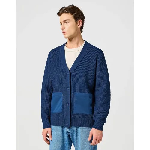 Кардиган Wrangler, размер XXL, , синий