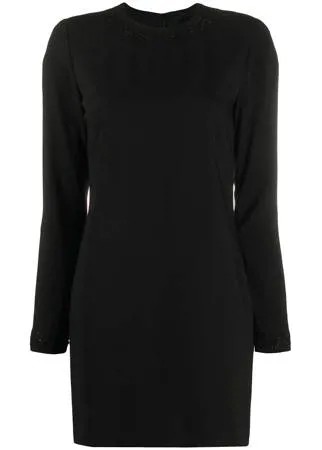 Dsquared2 платье мини с бусинами