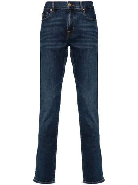 7 For All Mankind джинсы скинни Paxtyn, синий
