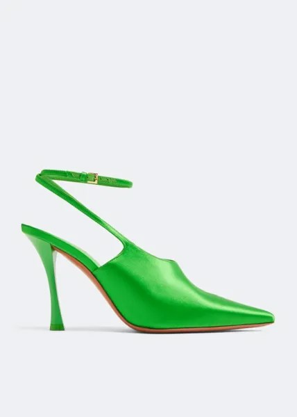 Туфли Givenchy Show Slingback, зеленый