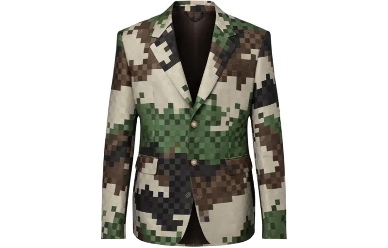 Деловой костюм мужской многоцветный Louis Vuitton, цвет Multicolor