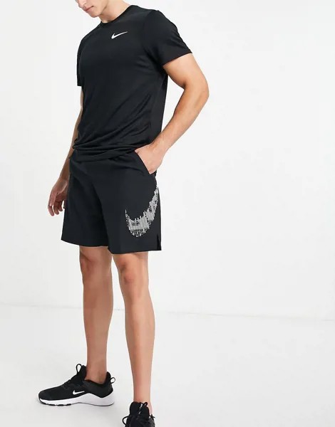 Черная футболка Nike Training Superset Dri-FIT-Черный цвет