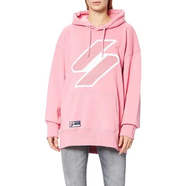Худи Superdry Code Logo CHE OS, серый