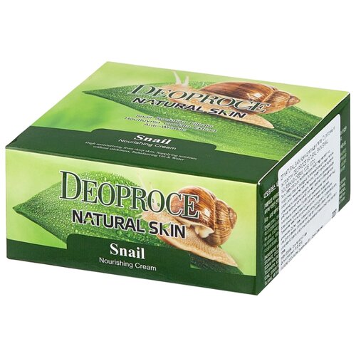 Крем для тела Deoproce Natural Skin Snail Nourishing Cream, 100 г
