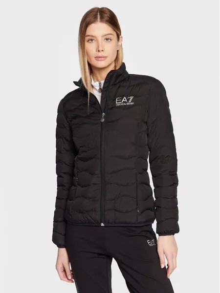 Переходная куртка стандартного кроя Ea7 Emporio Armani, черный