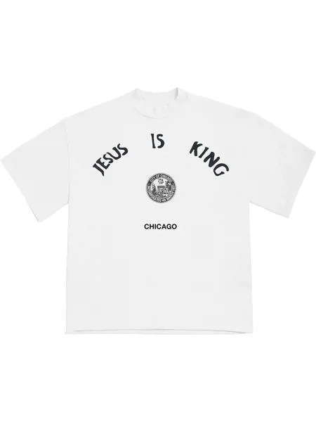 Kanye West футболка Jesus Is King Chicago Seal