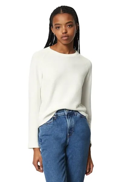 Marc O'Polo ДЕНИМ-свитер с круглым вырезом Marc O'Polo Denim, цвет Egg White