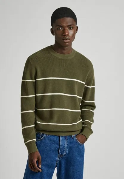 Вязаный свитер MAX Pepe Jeans, цвет military green