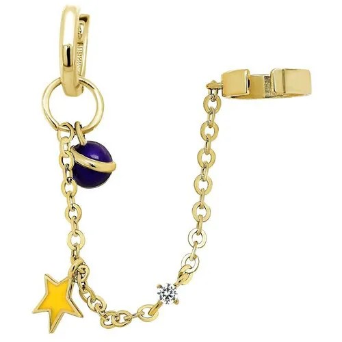 Серьги KABAROVSKY, серебро, 925 проба