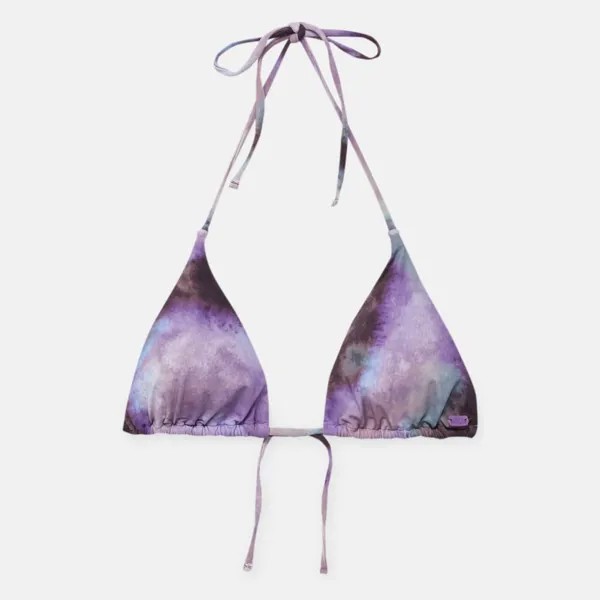 Лиф Pull&Bear Triangle Bikini, лиловый