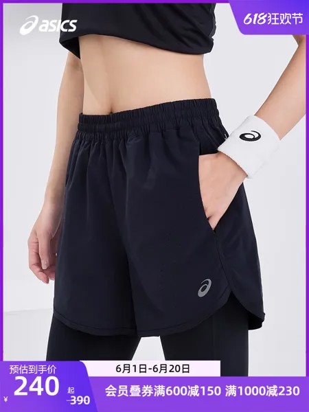 Брюки женские Asics спортивные, черный
