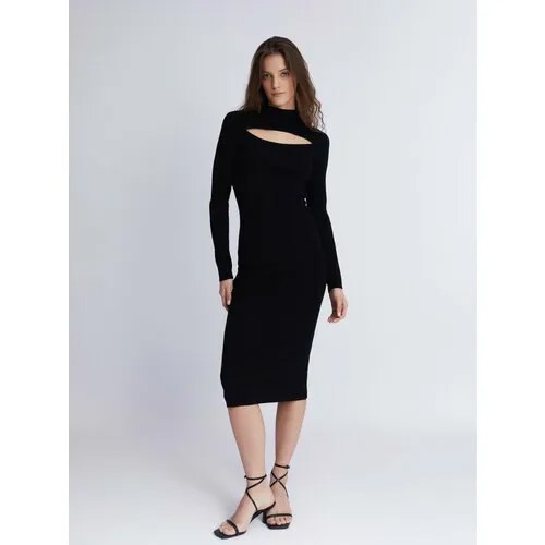 Платье Zolla, размер XS, черный