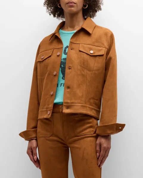 Куртка Brusier Trucker MOTHER, цвет Spice Brown