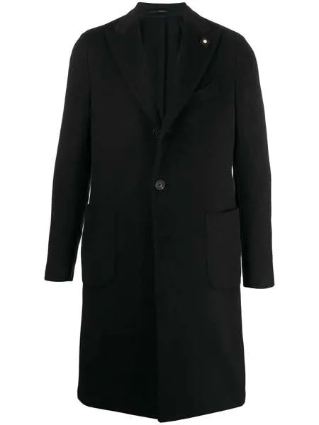 Lardini однобортное пальто