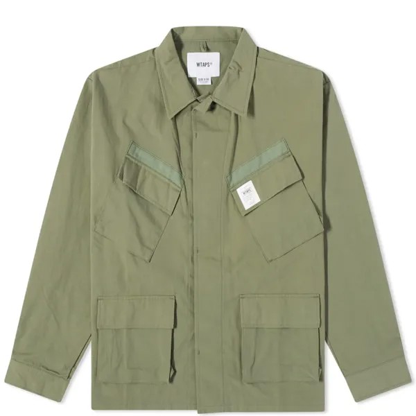 WTAPS 19 Куртка-рубашка с 4 карманами