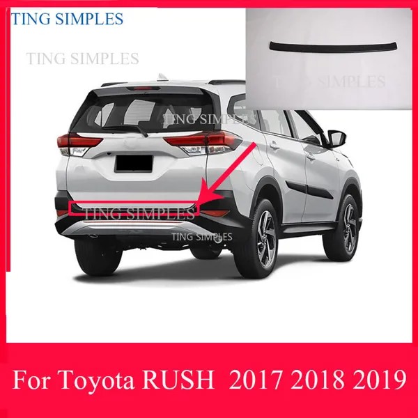 Автомобильные аксессуары для Toyota RUSH (F800/F850) 2017 2018 2019, пластиковый защитный задний бампер, оконный порог, внешние плавки, декоративные