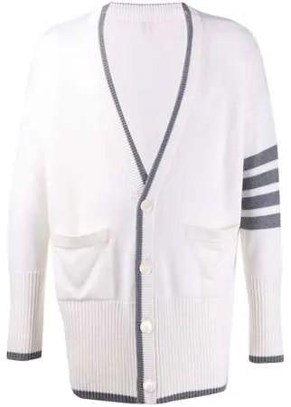 Thom Browne кардиган оверсайз с V-образным вырезом
