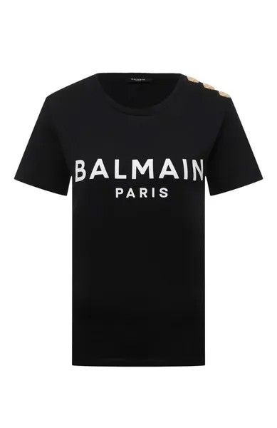 Хлопковая футболка Balmain