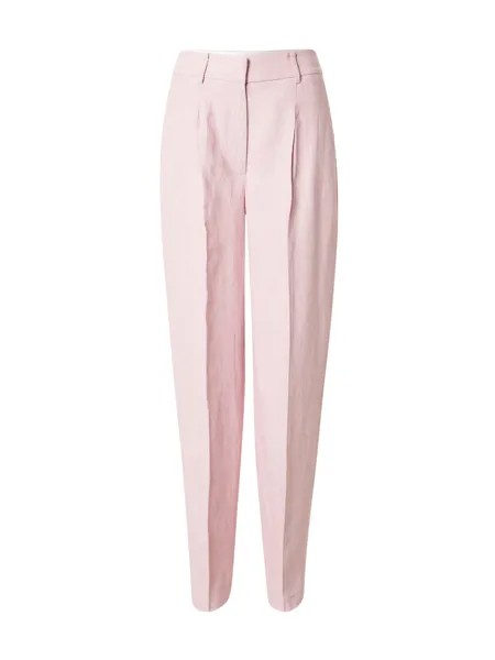 Свободные брюки со складками спереди MICHAEL Michael Kors, розовый