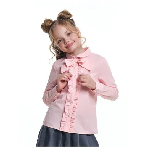 Школьная блуза Mini Maxi, размер 128, розовый