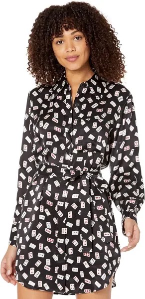 Скаутское платье EQUIPMENT, цвет True Black Multi