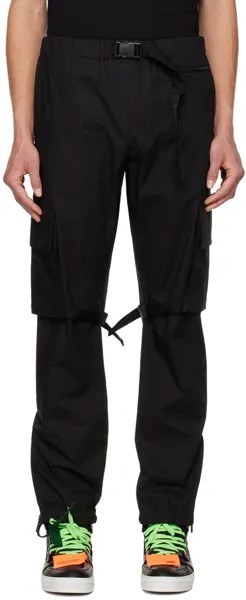 Черные брюки карго Diag Tab Poly Off-White