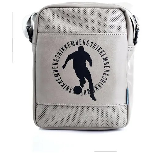 Сумка  планшет BIKKEMBERGS повседневная, бежевый
