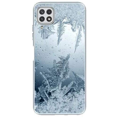 Силиконовый чехол-накладка с рисунком Морские волны для Samsung Galaxy A12, Anycase PR0000595