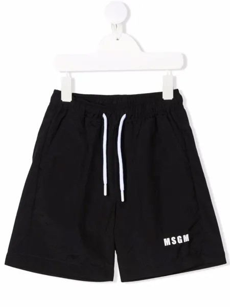 MSGM Kids плавки-шорты с логотипом