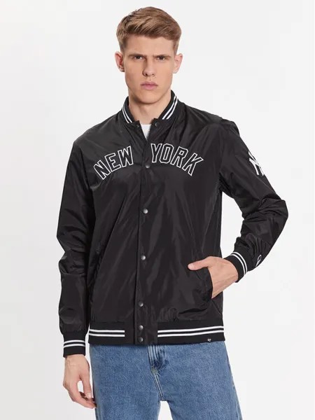 Бомбер стандартного кроя 47 Brand, черный