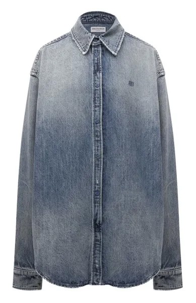 Джинсовая рубашка Balenciaga