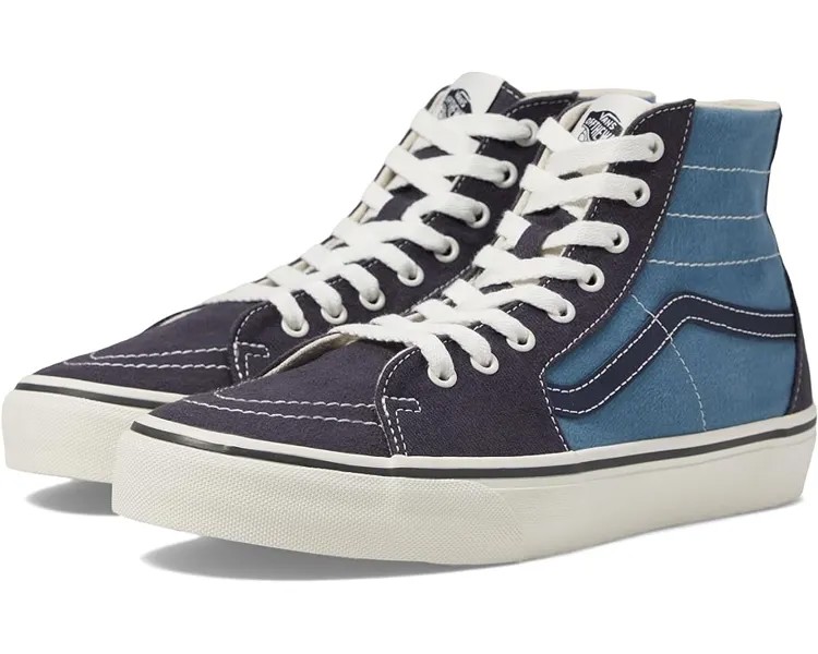 Кроссовки Vans SK8-Hi Tapered VR3, цвет Twill Blue Multi