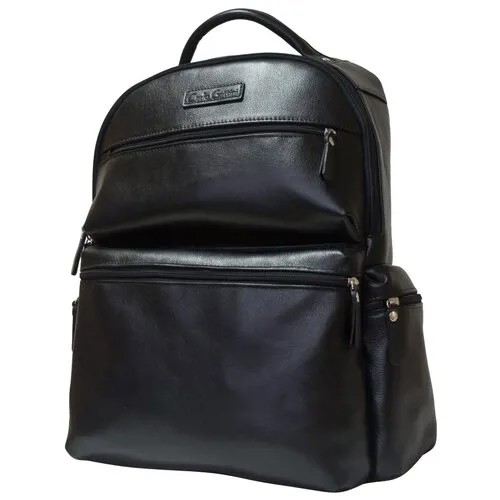 Кожаный рюкзак Carlo Gattini Faetano black (арт. 3047-01)