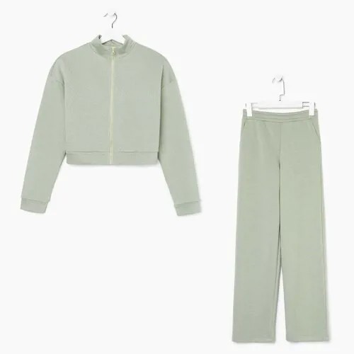Костюм женский (джемпер и брюки) MIST, р. 48-50, хаки