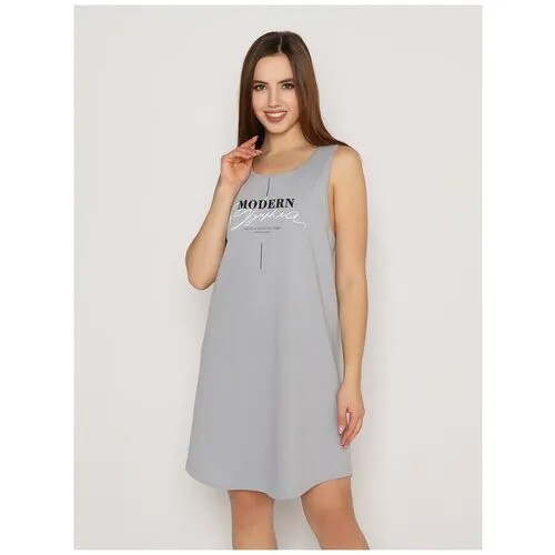 Сорочка Style Margo, размер 44, серый