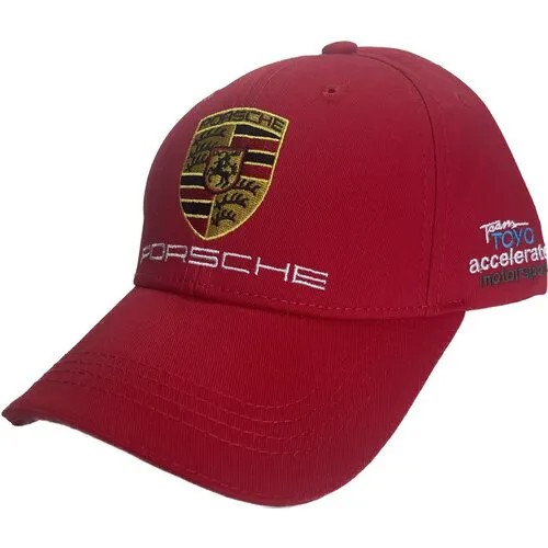 Бейсболка Porsche Design ПОРШЕ бейсболка мужская PORSCHE кепка мужская, размер one, красный